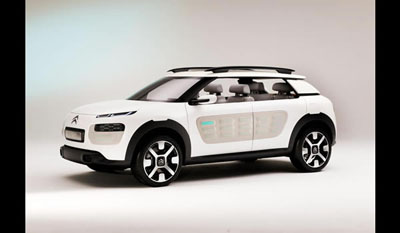 Citroen Cactus Essential Vehicle Concept with Hybrid Air powertrain 2013  fron 1